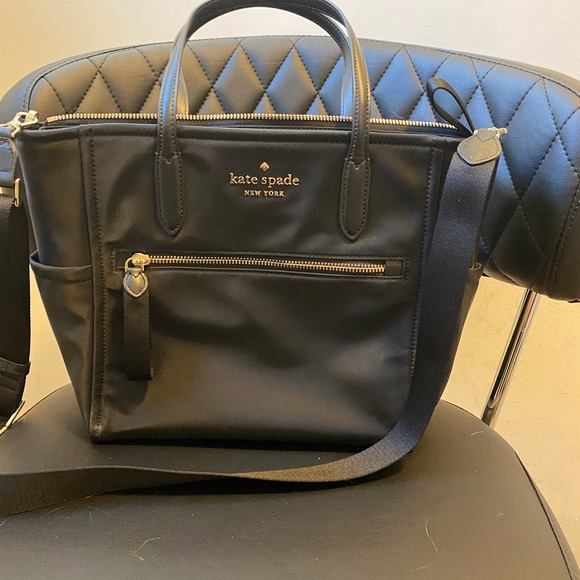 kate spade Handbags - Brand new never used Kate Spade crossbody tote bag in black.